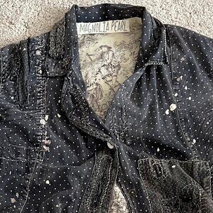 Magnolia Pearl Blue Artisanal Coat